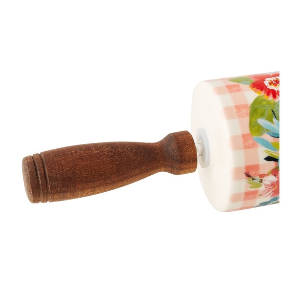 Pioneer Woman Sweet Romance Rolling Pin - Picture 3 of 4